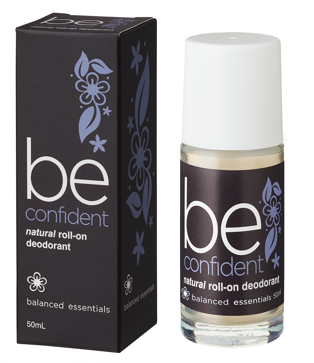 BE CONFIDENT Natural Roll-On Deodorant 50mL