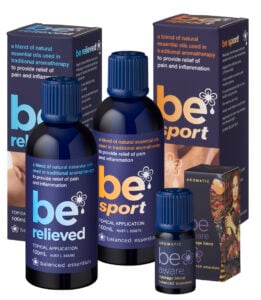 RELIEVED SPORT Pack plus BE Aware free gift